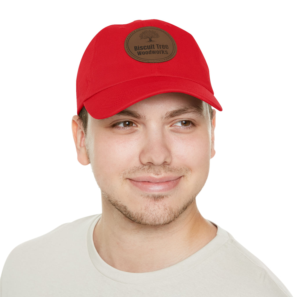 BTW Logo Hat with Leather Patch