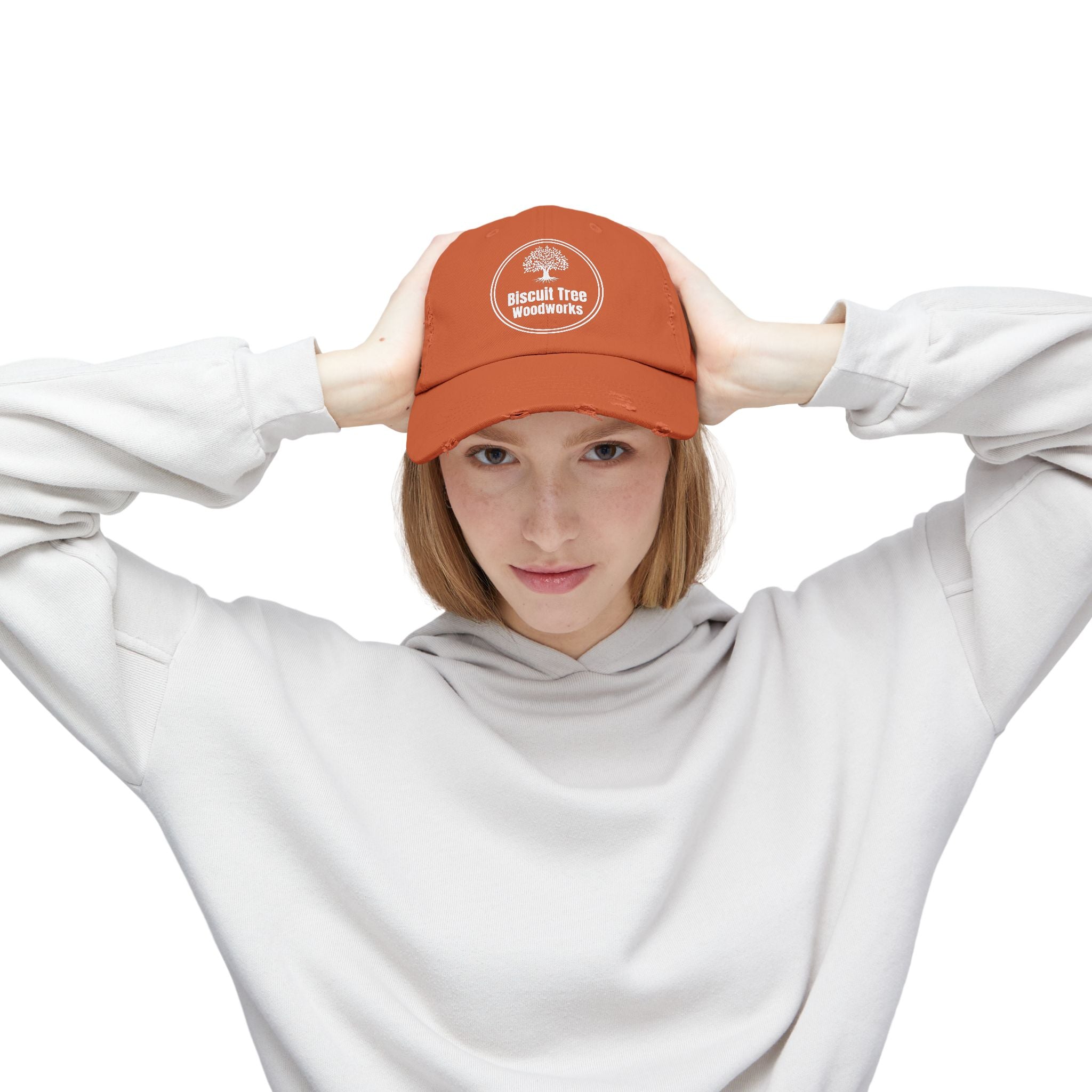 BTW Logo Distressed Cap