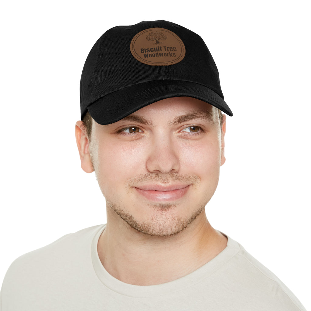 BTW Logo Hat with Leather Patch