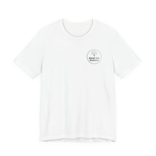 Biscuit Tree Woodworks logo Tee