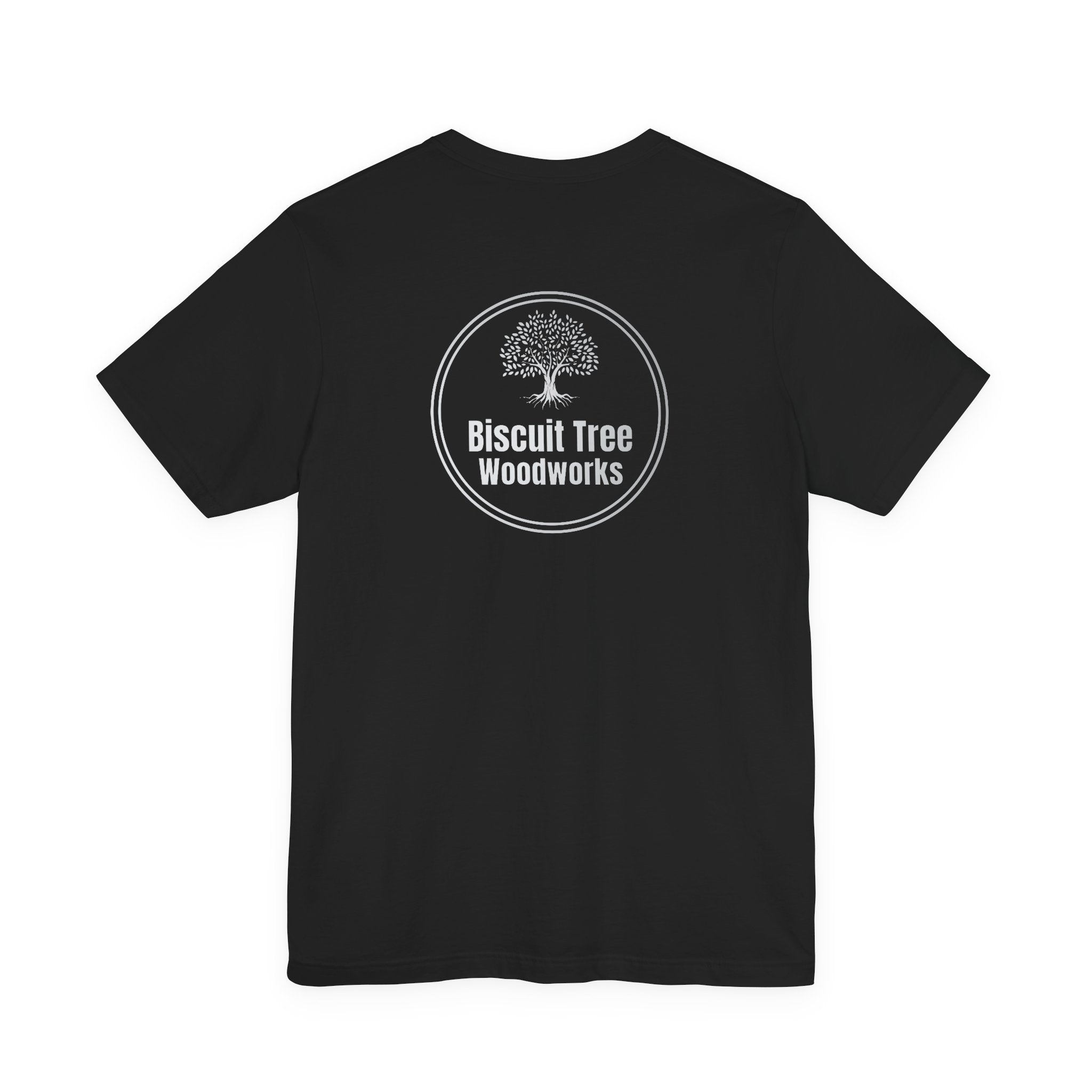 Biscuit Tree Woodworks logo Tee