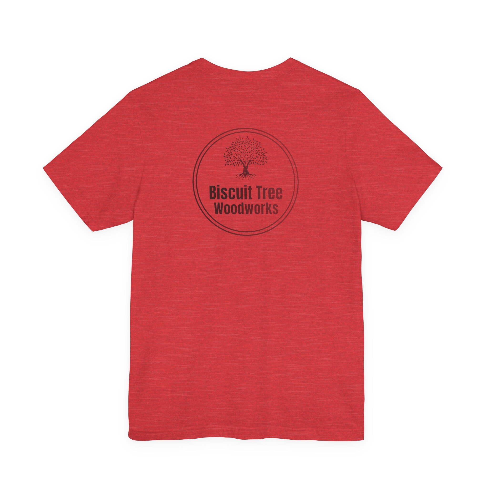 Biscuit Tree Woodworks logo Tee