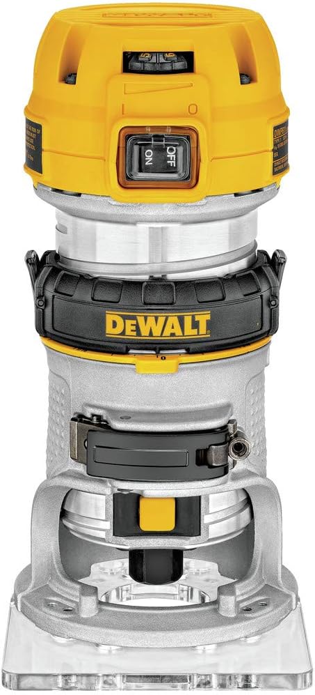 DEWALT Router, Fixed Base, 1-1/4 HP, 7.7-Amp