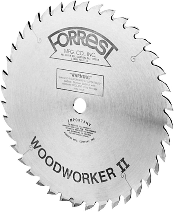 Forrest WW06407100 Woodworker II 6-Inch 40 Tooth 5/8-Inch Arbor 3/32-Inch Kerf Circular Saw Blade