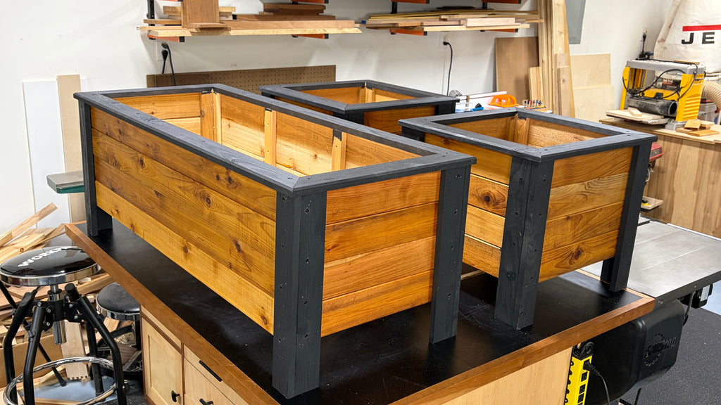 Cedar Planter Boxes - Plans
