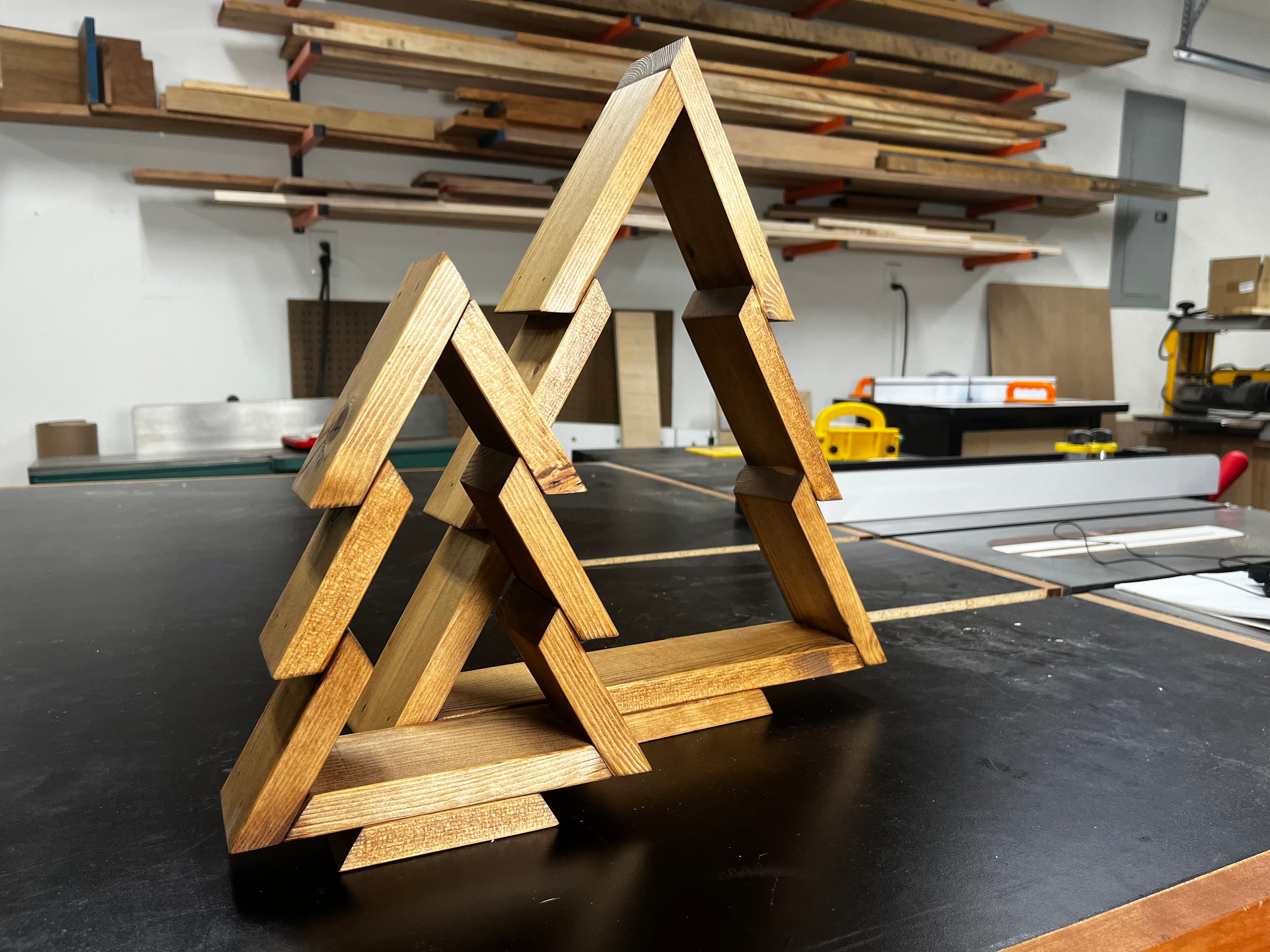 Wooden Christmas Trees - Plans