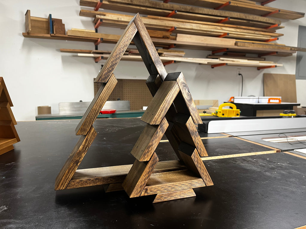 Wooden Christmas Trees - Plans