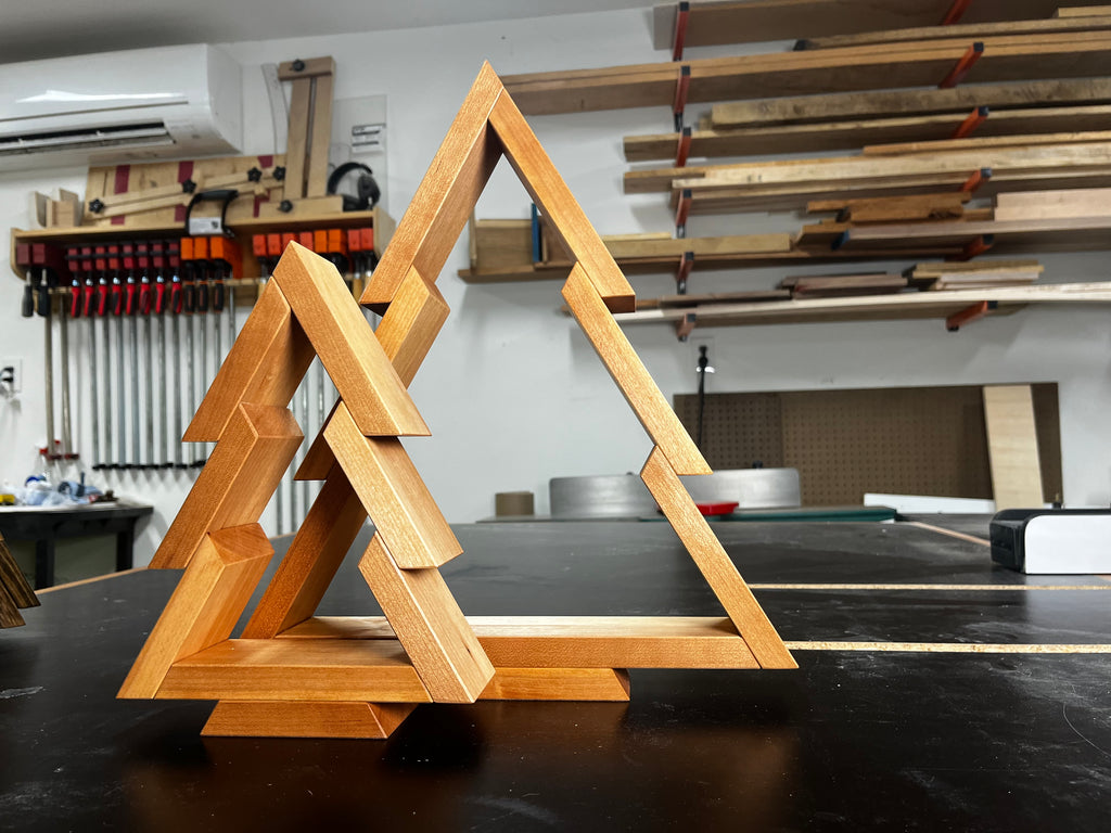 Wooden Christmas Trees - Plans