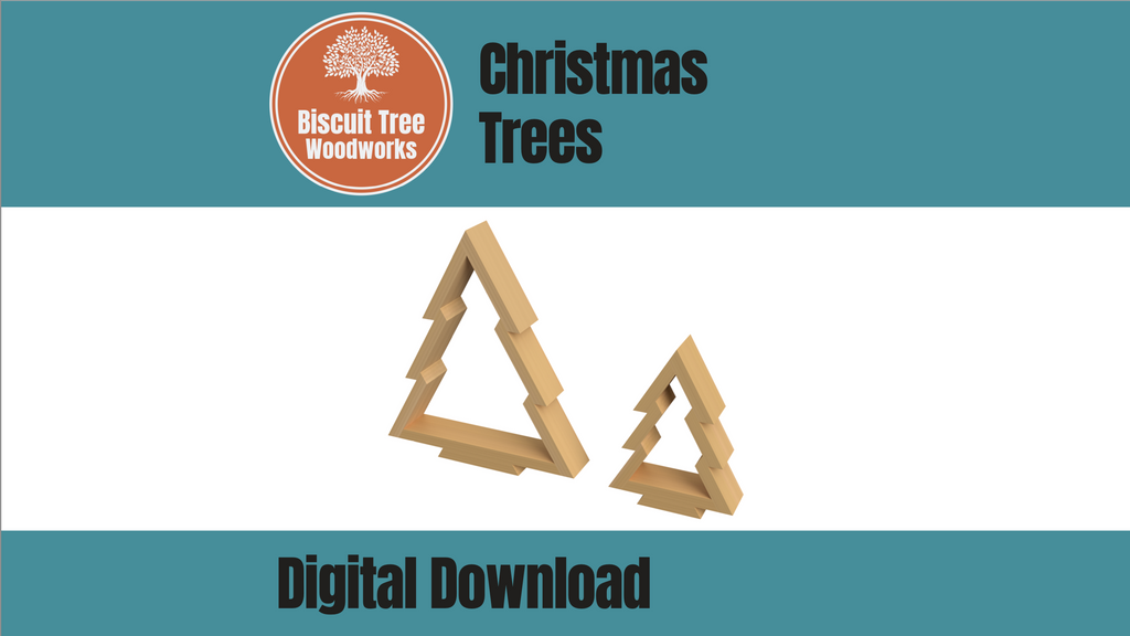Wooden Christmas Trees - Plans