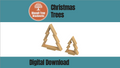 Wooden Christmas Trees - Plans