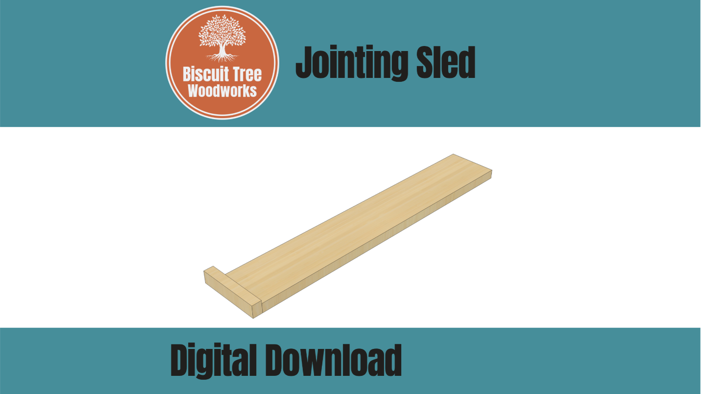 Table Saw Edge Jointing Jig - Plans