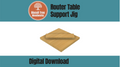 Router Table Jig - Plans